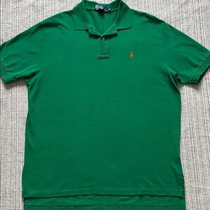 Polo by Ralph Lauren Men's Green Polo Shirt SZ XL